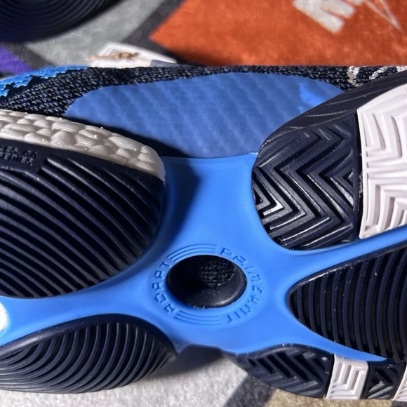 Adidas Trae Young 2 Basketball Shoes Boost in Navy Blue White Size 9.5 Mens - Picture 12 of 13